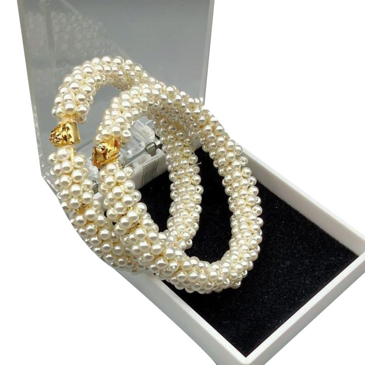 stylish gajra pearl bangle famouse design 1257