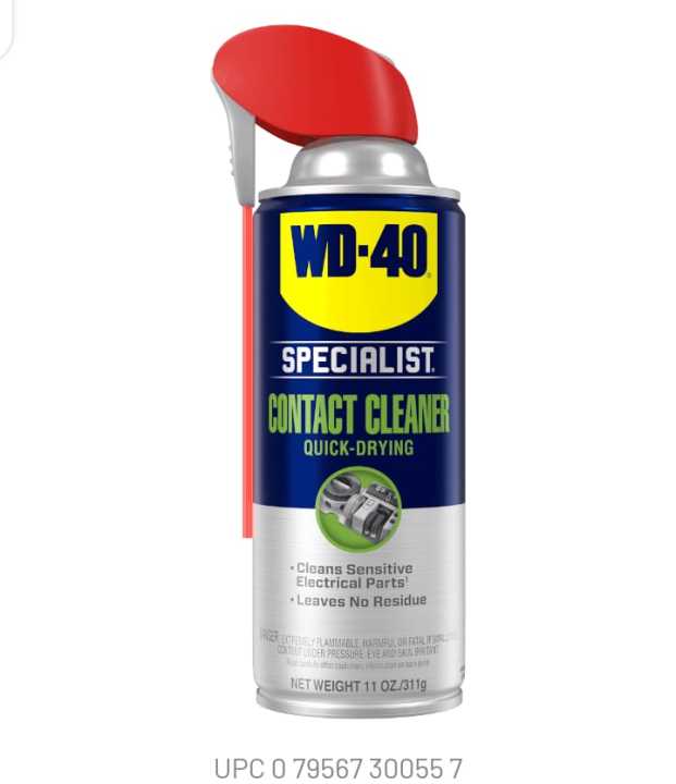 WD40 Contact Cleaner Spray Economy Pack - 250ml | Multi-Purpose Electronic Cleaner | Made in UK