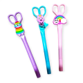 Scissor Pen With Rainbow/Kitty Shape Gel Pen Kids Student Gifts (1 Pc Random). 