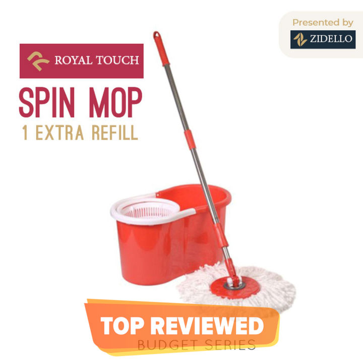 Magic Spin Mop Set - 360 Degree Microfiber Mop Head Home Clean Tools Microfiber