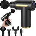 Massage Gun for Full Body Pain Relief - Portable, Rechargeable Deep Tissue Massager for Neck, Back, Shoulder, Legs & Muscles - Professional Percussion Mini Massage Gun for Men & Women - Perfect for Gym, Office, Travel & Home Use. 