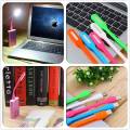 Mini LED USB (one piece) read Light Computer Lamp Flexible Ultra Bright for Notebook PC Power Bank Partner Computer Tablet Laptop ( 1 piece ). 