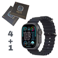 Ultra V2 New Fashion 2.2 Large Screen With 4 Straps Smart Watch. 