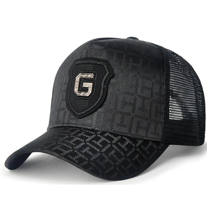 P CAP || BLACK P CAP || BLUE P CAP|| SUMMER CAP || HAT || PREMIUM QUALITY CAP || HALF NET || IMPORTED || G LOGO CAP