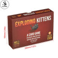 Russian Roulette Cards Game Series For Kids - English Version 2 to 5 Players Strategic Families & Friends Games by Exploding Kitten LLC. 