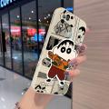 dienya For Infinix Hot 10 Play Case Aesthetic Thin New Design Phone Case Fashion Cartoon Crayon Shin-chan Square Edge Protection Softcase Pattern Silicone Casing Cover Shockproof Cases. 