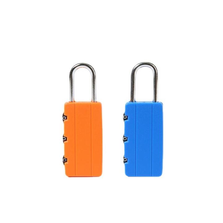 Head Plastic Password Lock Small Padlock Cartoon Mini Cabinet Lock Trolley Box Small Lock
