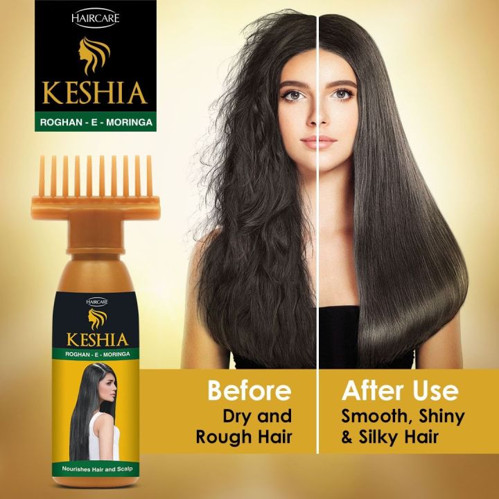 Keshia_Roghan_e_Moringa Original Hair Oil 120 ml Bottle
