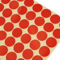 19mm Circles Round Code Stickers Self Adhesive Sticky Labels Red. 