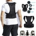 New Original Stainless Steel Rod Posture Corrector Belt with Adjustable Shoulder and Back Support, Anti-Hunchback Clavicle Straightener for Men and Women, Hard Panel Orthosis to Enhance Spine Alignment and Relieve Discomfort.. 