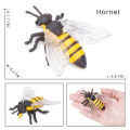 Simulation Bee Wasp Hornet Wild Insect Animals Model Action Figures Miniature Education Collection Kid Toys. 