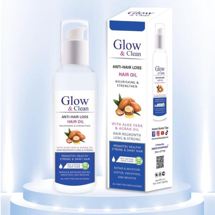 Glow and Clean Hair Serum Oil