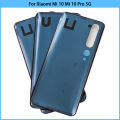 New For Xiaomi Mi10 Mi 10 Pro 5G Battery Back Cover 3D Glass Panel Mi 10 Rear Door Housing Case Glass Cover Adhesive Replace. 