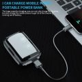 M10 TWS Airpods _ with Super Sound & High Quality Touch Sensors True Stereo Headphones with Built in Mic 10m Transmission Bluetooth Wireless Earbuds with 3500 mah power bank. 