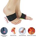 1 Pair Flat Foot Orthopedic Support Insoles Shoes Men Half Breathable Pad. 