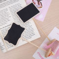 1/5PCS Creative Small Blackboard Mini Chalkboards Graduation Party Memo Message Wooden Writing Tool. 