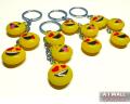 3 Emoji Faces in One Key-Chain  Key-Holder  Key-Rings For School Bags, Bikes & Cars  Latest Design. 