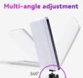 LED Professional Photography PL-26 Fill Light 26cm for photography and videography Fill Lamp Light Panel Photography Lighting for Live Streaming Youbube & Tiktok Face beauty Light Glow Light Direction and Change Light a Adjusments High Low Warm Light. 