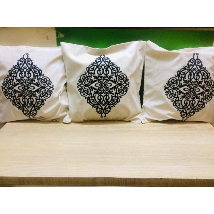 Cusion Covers Set Of 3 (Size 16x16 inches)
