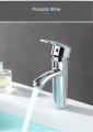 lever mixer Basin Faucet Bathroom Sink Mixer washbasin Faucet Silver Bathroom Taps, Bathroom Faucets, Cheap Bathroom Faucets. 