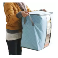 New Waterproof Home Storage Foldable Bag Oxford Cloth Bedding Suits Pillows Organizer Zipper Bag. 