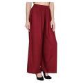 Women’s Flapper Wide Leg Palazzo Pants | Comfortable Soft Trousers for Girls and Women - Pack of 1, 3, or 5. 