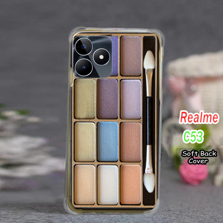 Realme C53 Back Cover - Makeup 2Gud Soft Phone Case For Girls