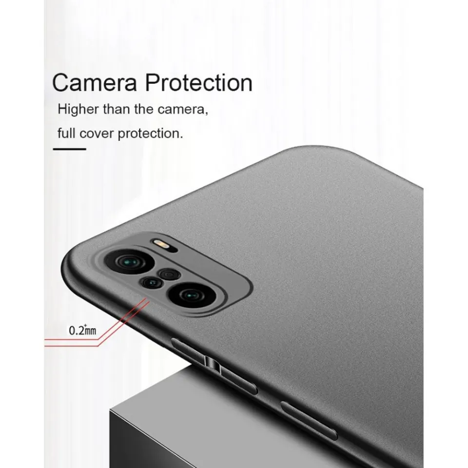 N NEWTOP Cover TPU Sottile Per Xiaomi Redmi Note 10 / 10S: Custodia Morbida E Ultraslim In Gel Silicone (Nera)