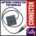 Emily Antenna Connector For all Mobiles Phones Smartphones for room and basement  For Network Signals Enhancement Enhance Signals where network signals are week ideal for major signals problems solution  Connect one end your antenna and other with mobile. 