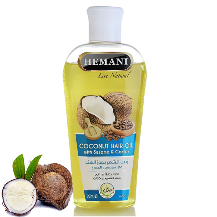 HEMANI - COCONUT HAIR OIL 200ML