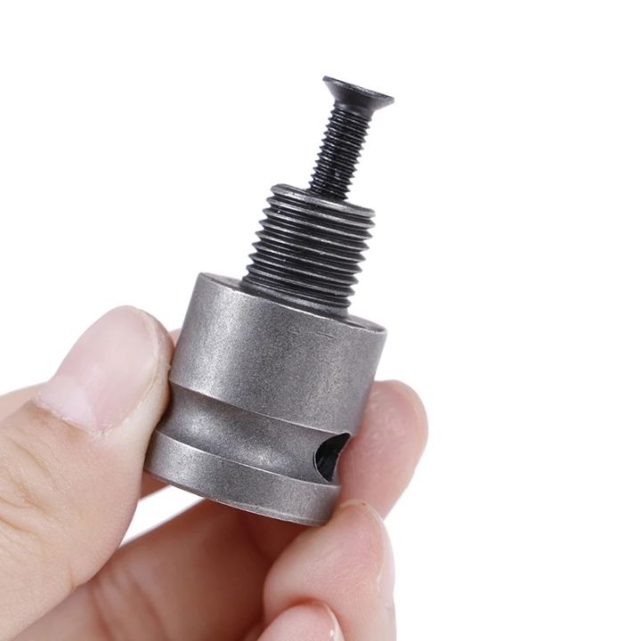 Drill Chuck Adapter - Impact Wrench 1/2-20UNF Keyless 1/2" Drill Chuck Adaptor Converter with Screw Encounter
