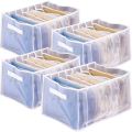 7 Grids Foldable Drawer Clothes Storage Boxes,  1 Piece.. 