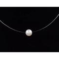 pendants white colouer silver chain. 