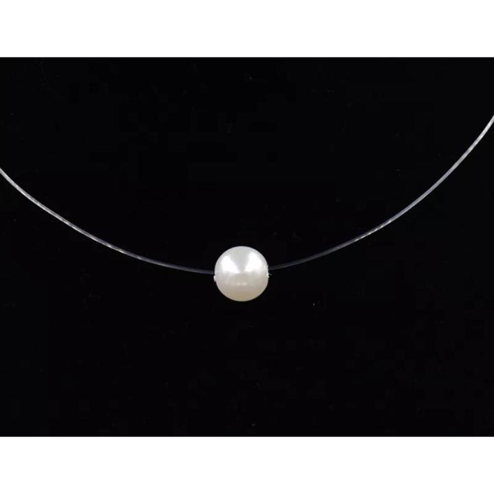 pendants white colouer silver chain