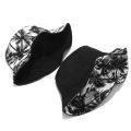 2022 New Unisex Fashion Summer Reversible Black White Coconut Tree Printed Fisherman Caps Bucket Hats Gorro Pescador Men Women. 
