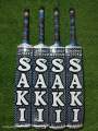 SAKI Player edition coconut bat 2024 tape ball cricket Bat. 