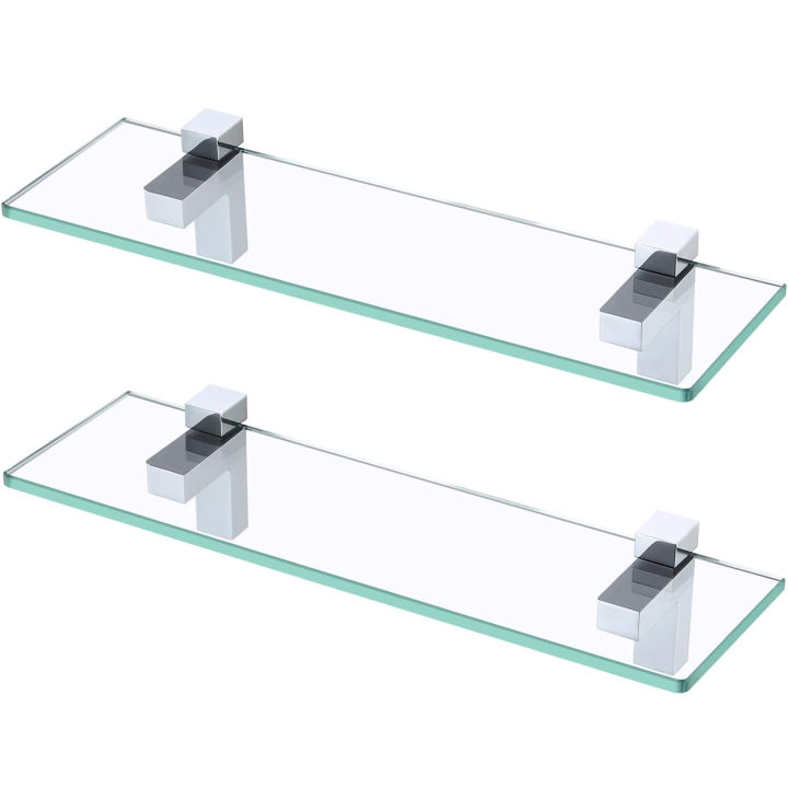 Wall%20Mounted%20Clear%20Glass%20Bathroom%20Shelf,%2018%20inch%20Glass%20Shelf%20for%20Bathroom%20with%20Heavy%20Duty%20Brackets%20White,%20Glass%20Floating%20Shelf%20Brackets%20-%20Image%204