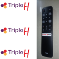 TCL Voice Remote Control Universal Original With Social Buttons RC802V FNR1 RC802V TRIPLE H. 