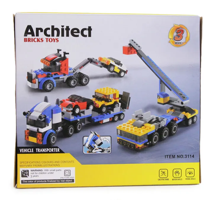 Transport%20Vehicle%20Building%20Blocks%20/%20Bricks%20Building%20Set%20Toys%20for%20Kids%20/%20Vehicle%20Transporter%20Truck%20/%20DIY%203%20in%201%20Building%20Block%20Set%20/%20264+%20Pcs%20-%20Image%202