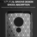 Casinglee For Nokia 6.2 Case Carbon fiber drawing Soft TPU Silicone Back Cover for Nokia 6.2 Phone case. 