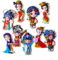 Cartoon Cute Opera Yang Guifei Peking Opera Refridgerator Magnets Shenhao Workshop Creative National Fashion Gift Annual Meeting Decoration Abroad. 