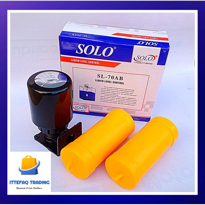 SOLO Liquid Water Level Float Switch Water Saver Water Tank Level Controller Automatic Pump Controller