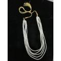 pearls 5 layers mala. 