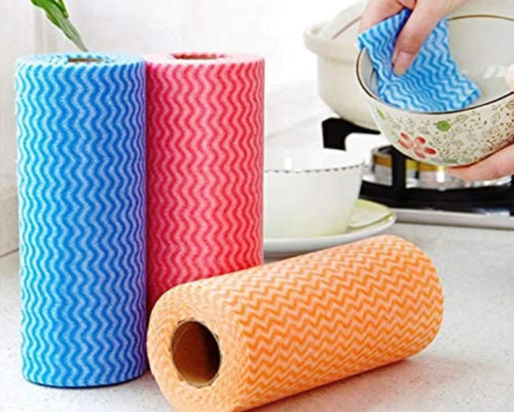 Kitchen%20Tools%20Dishcloth%20Disposable%20Oil-free%20Reusable%20Dish%20Towels%20Scouring%20Pads%20Kitchen%20Cloth%20Rolls%20Cleaning%20Rags%20-%201%20Roll%20x%20100pcs%20-%20Image%204