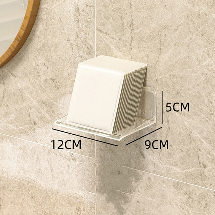 Bathroom%20Vanity%20Table%20Organizer%20Wall%20Shelf%20Home%20Storage%20Rack%20Skin%20Care%20Cosmetic%20Cotton%20Display%20Storage%20Holder%20Punch-Free%20-%20Image%203