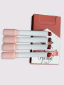 Pack of 4  Matte lipstick. 
