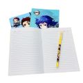 A5 Anime Demon Slayer Kimetsu No Yaiba Kamado Tanjirou Nezuko Notebook Diary Book Notepad Memo School Kids Stationery Gift. 