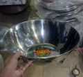 Large Heavy Bowl Round Tasla Stainless Steel Taghari 10 Liters. 