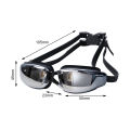 Goggles with Nose Pads Uni Underwater Swimming Glasses. 