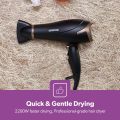 Original Geepas 2200W Powerful Hair Dryer | 2-Speed & 3 Temperature Settings GH8643 ( 2 Years Warranty ). 